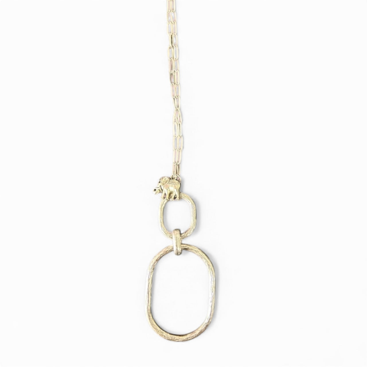 Collier Argentée éléphant