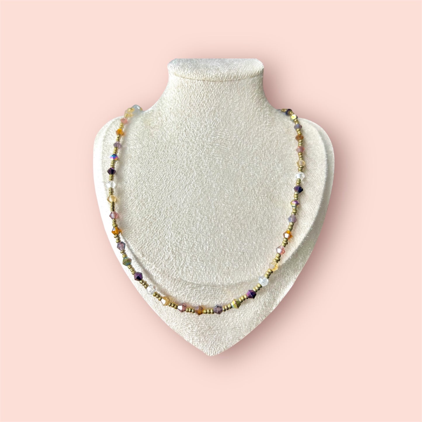 Collier & Bracelet Autumn Glow– Ensemble de perles