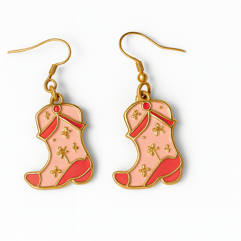 Boucles d’oreilles cowgirlspink