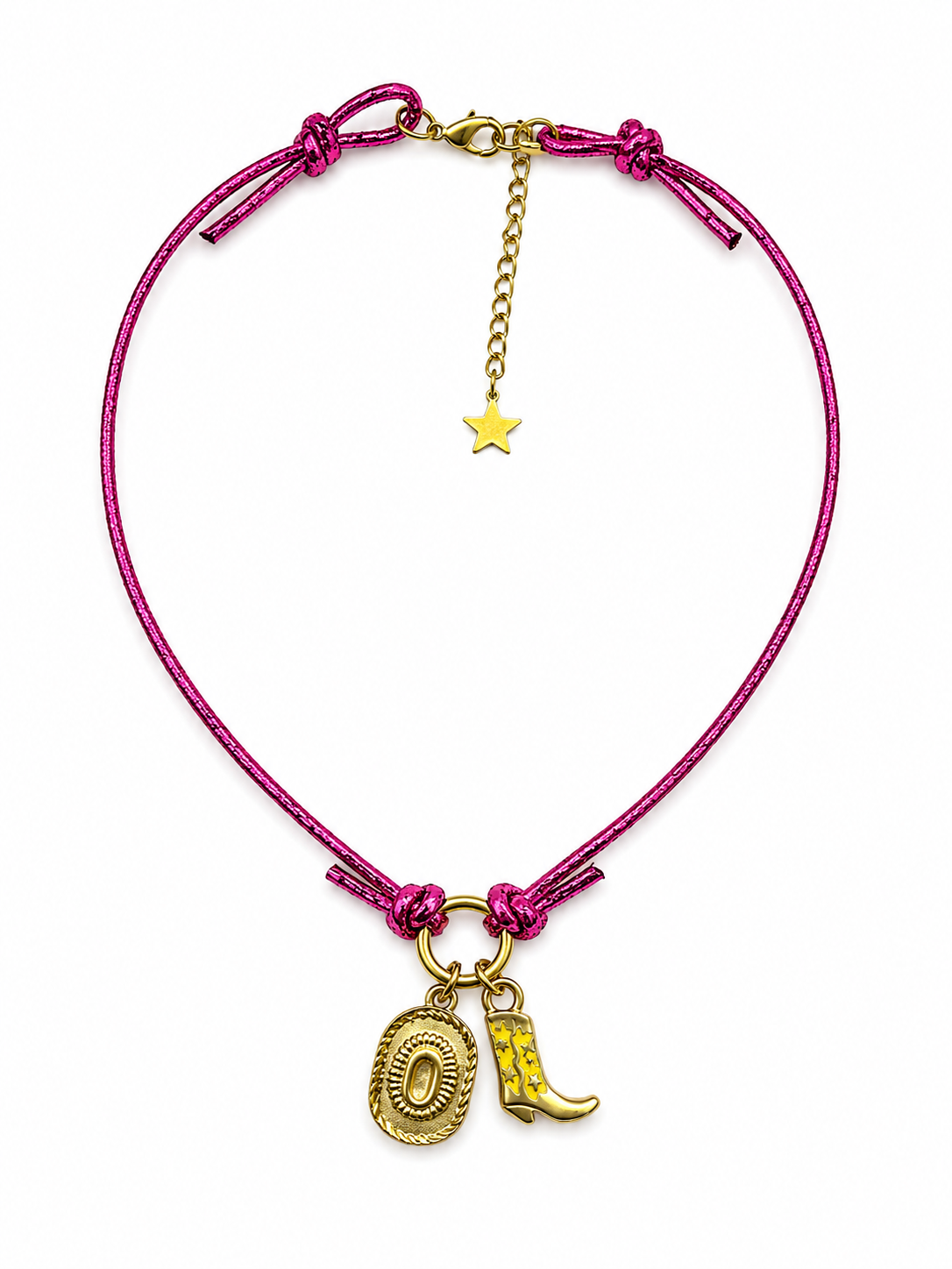 Collier cordon Cowgirl Rose