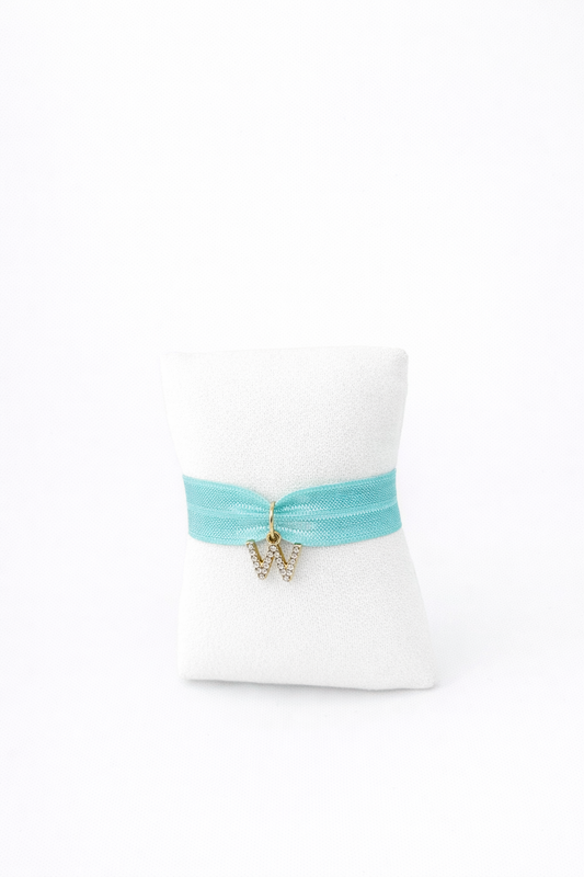 Bracelet personnalisé ruban - lettres
