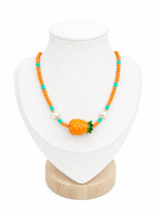 Collier Ras de cou - Ananas