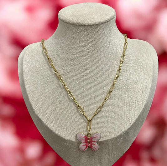 Collier chaîne dorée Maya