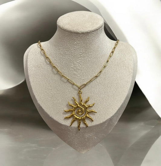 Collier chaîne dorée Kaia