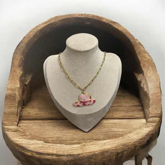 Collier chaîne dorée Colt