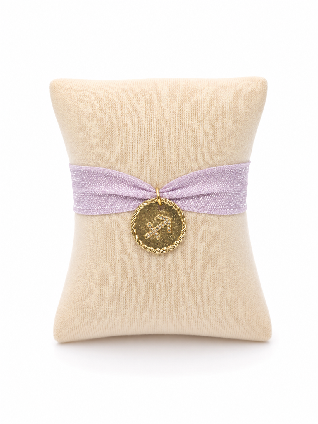 Bracelet Élastique Signe Astrologique – Médaille Dorée en Acier Inoxydable