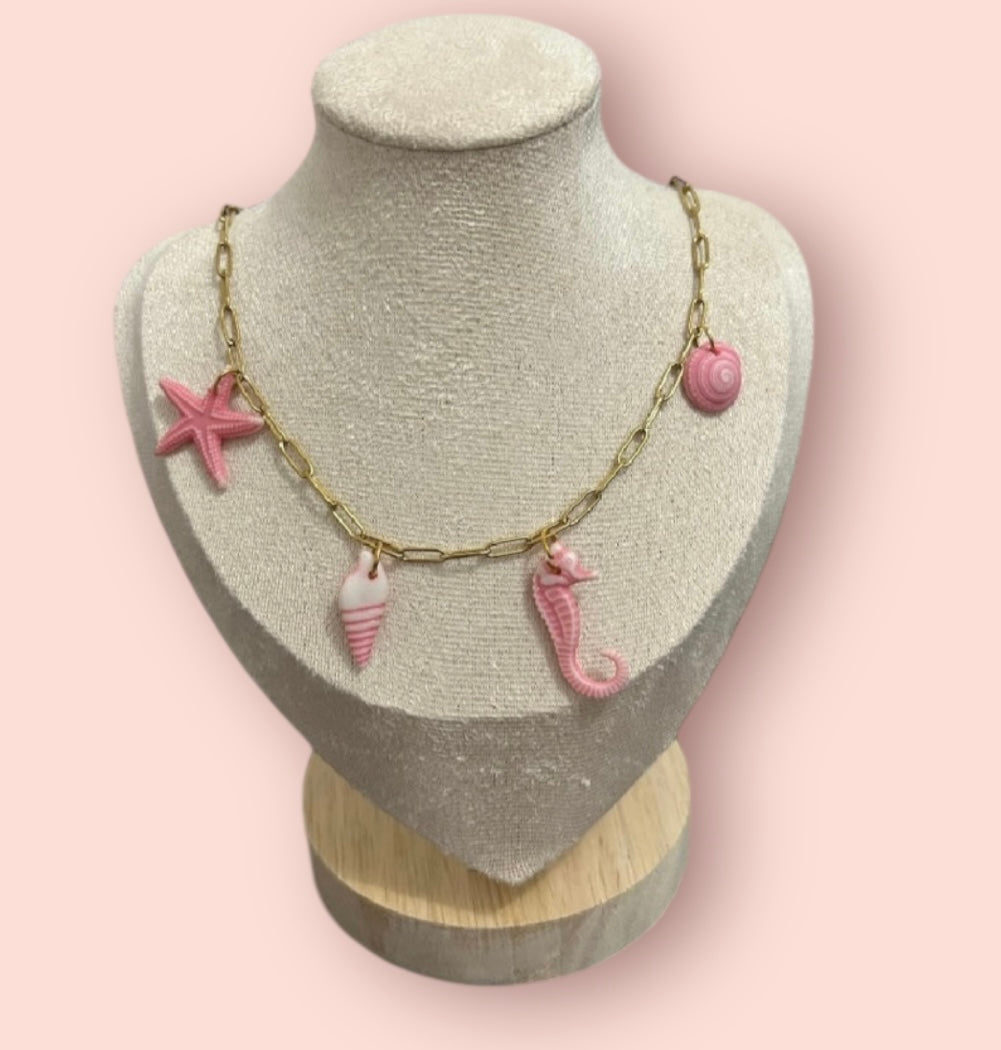 Collier chaîne dorée Shella