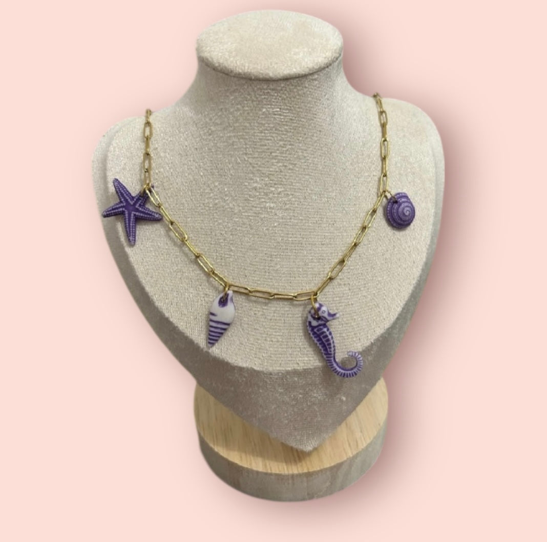 Collier chaîne dorée Shella