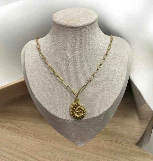 Collier chaîne dorée Capri