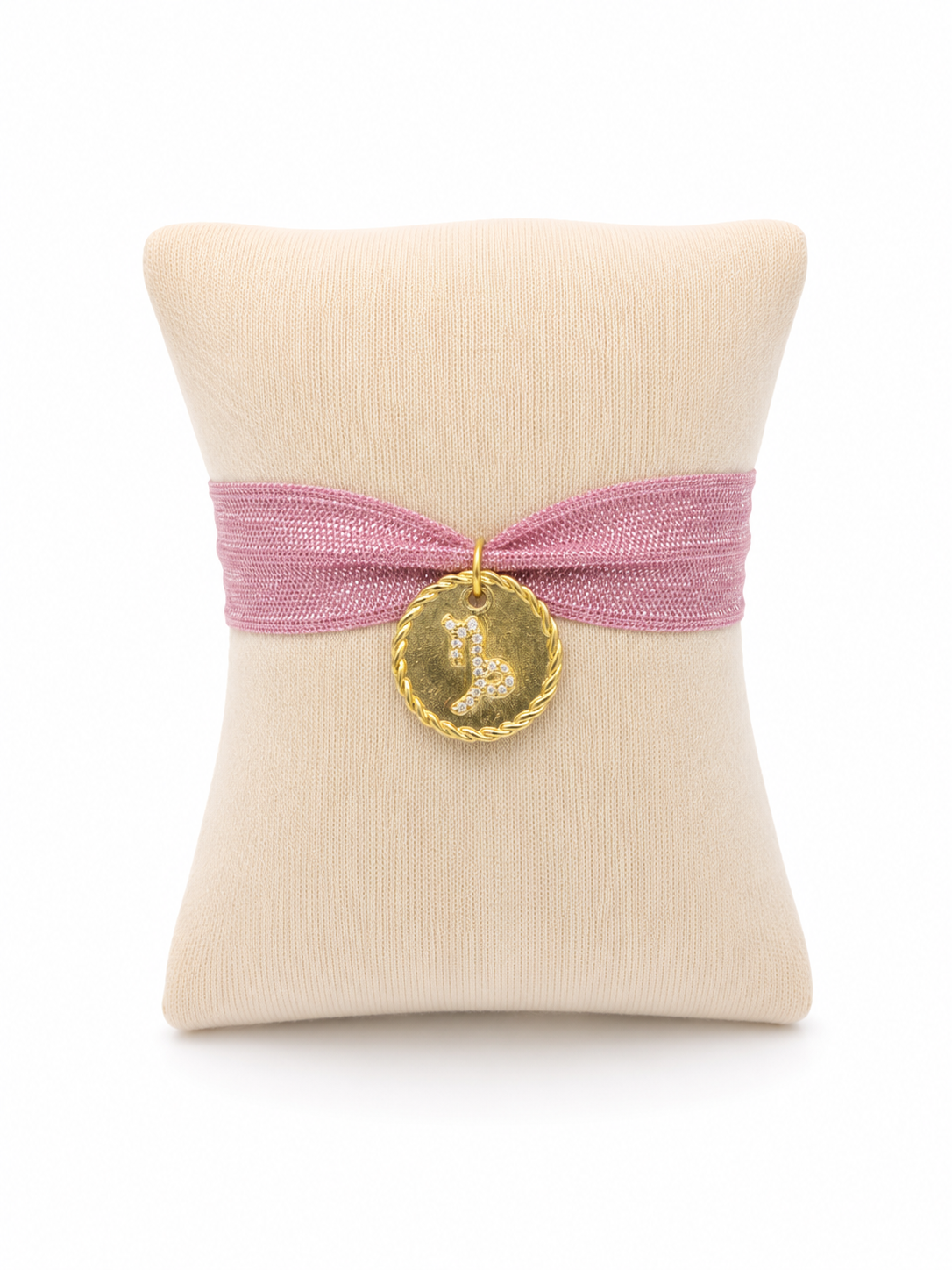 Bracelet Élastique Signe Astrologique – Médaille Dorée en Acier Inoxydable