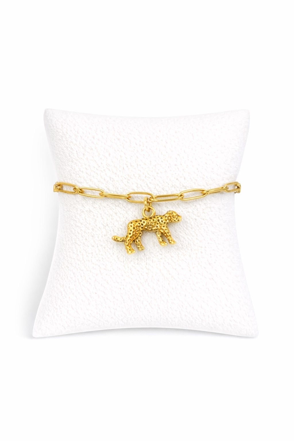 Bracelet Léopard doré
