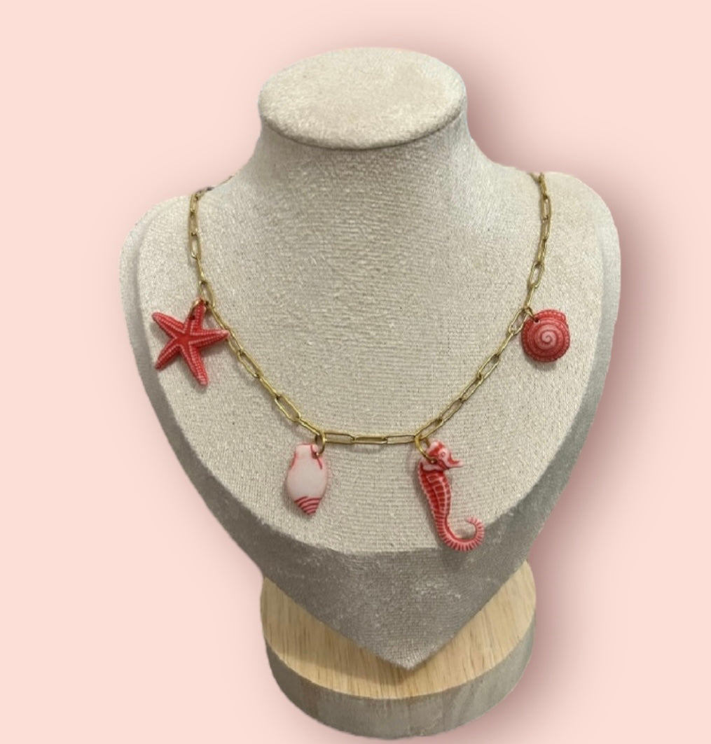 Collier chaîne dorée Shella