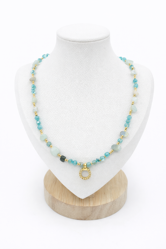 Ras de cou Fer à cheval à strass