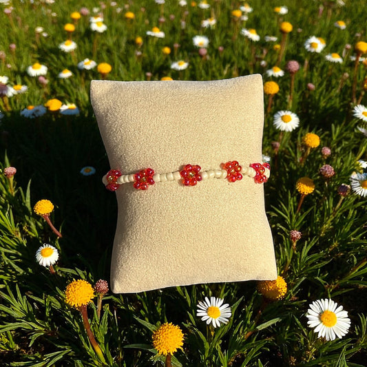 Bracelet en fleurs - Love