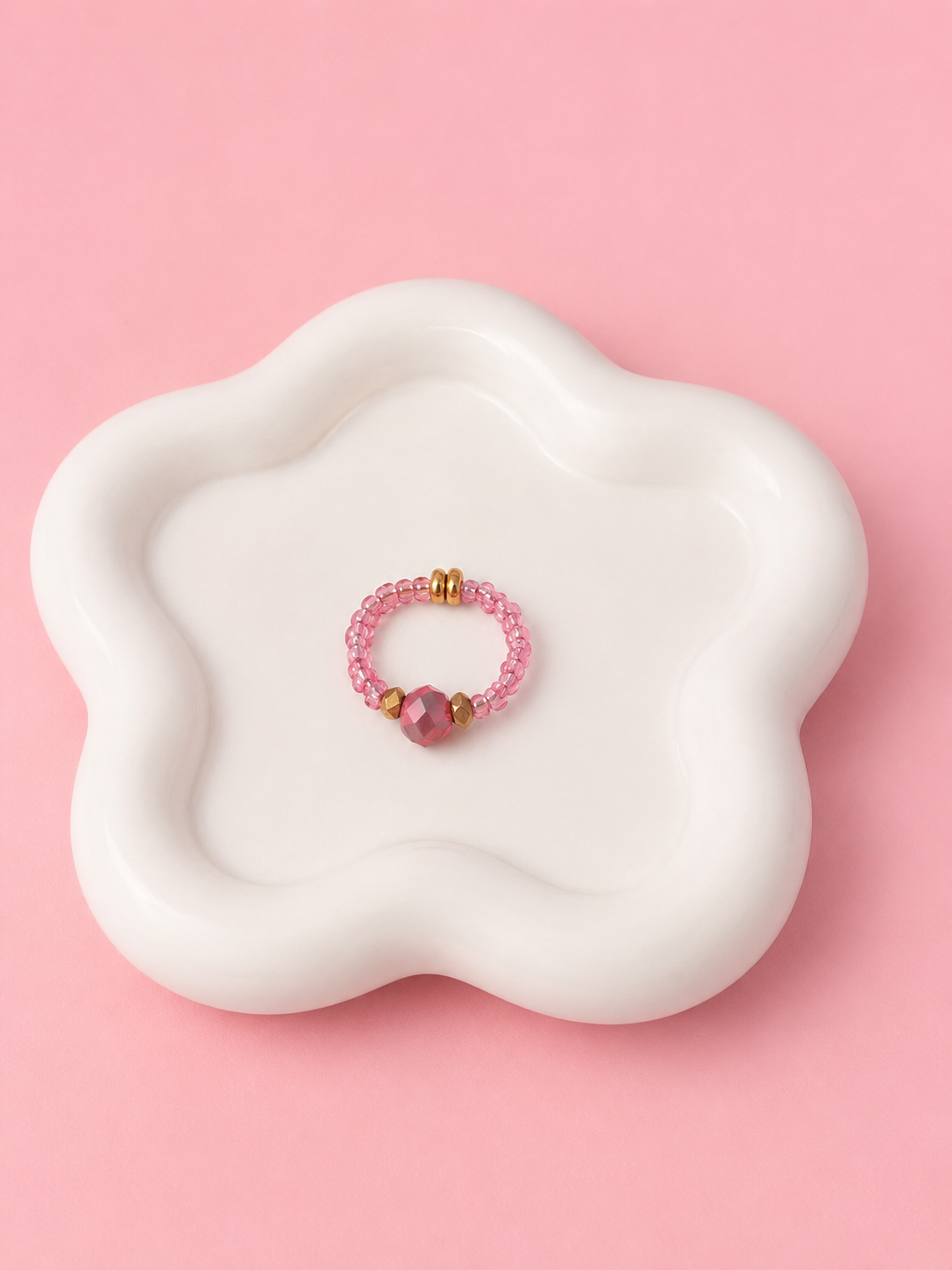Bague orteil / doigt - Rose