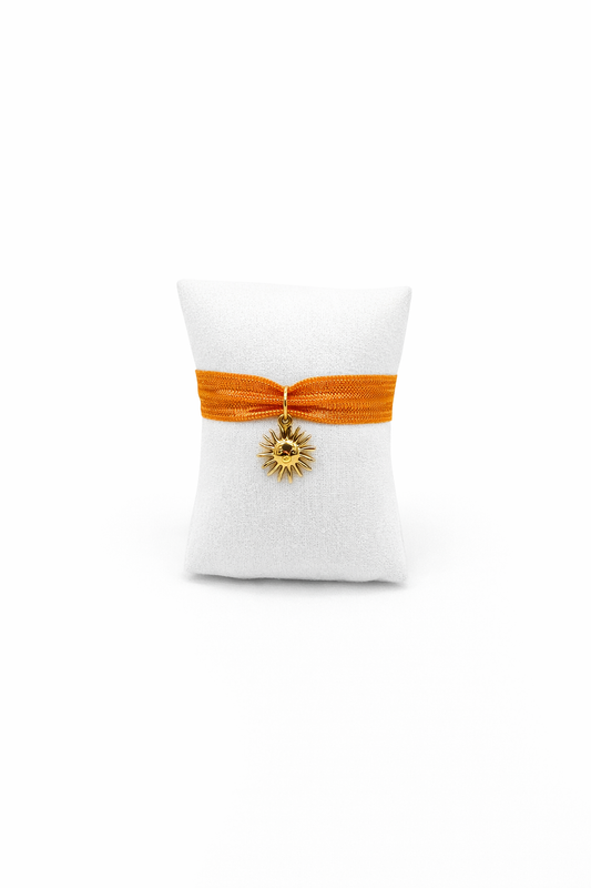 Bracelet SUN noué avec pendentifs