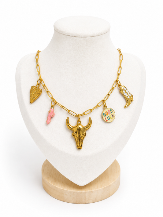 Collier à breloques - Luck