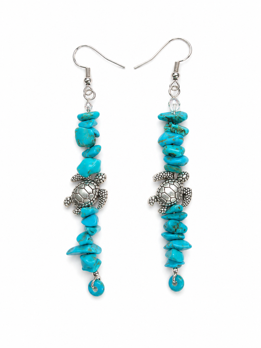 Boucles d’oreilles Tortue RÉSERVER