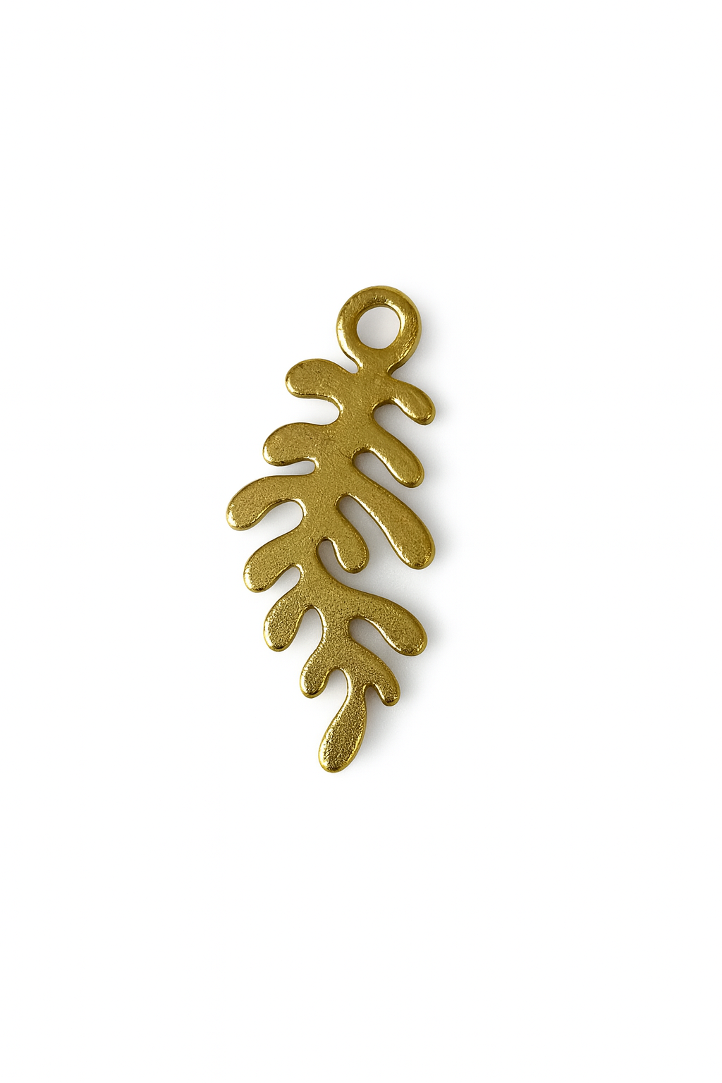 Charm - Feuille dorée