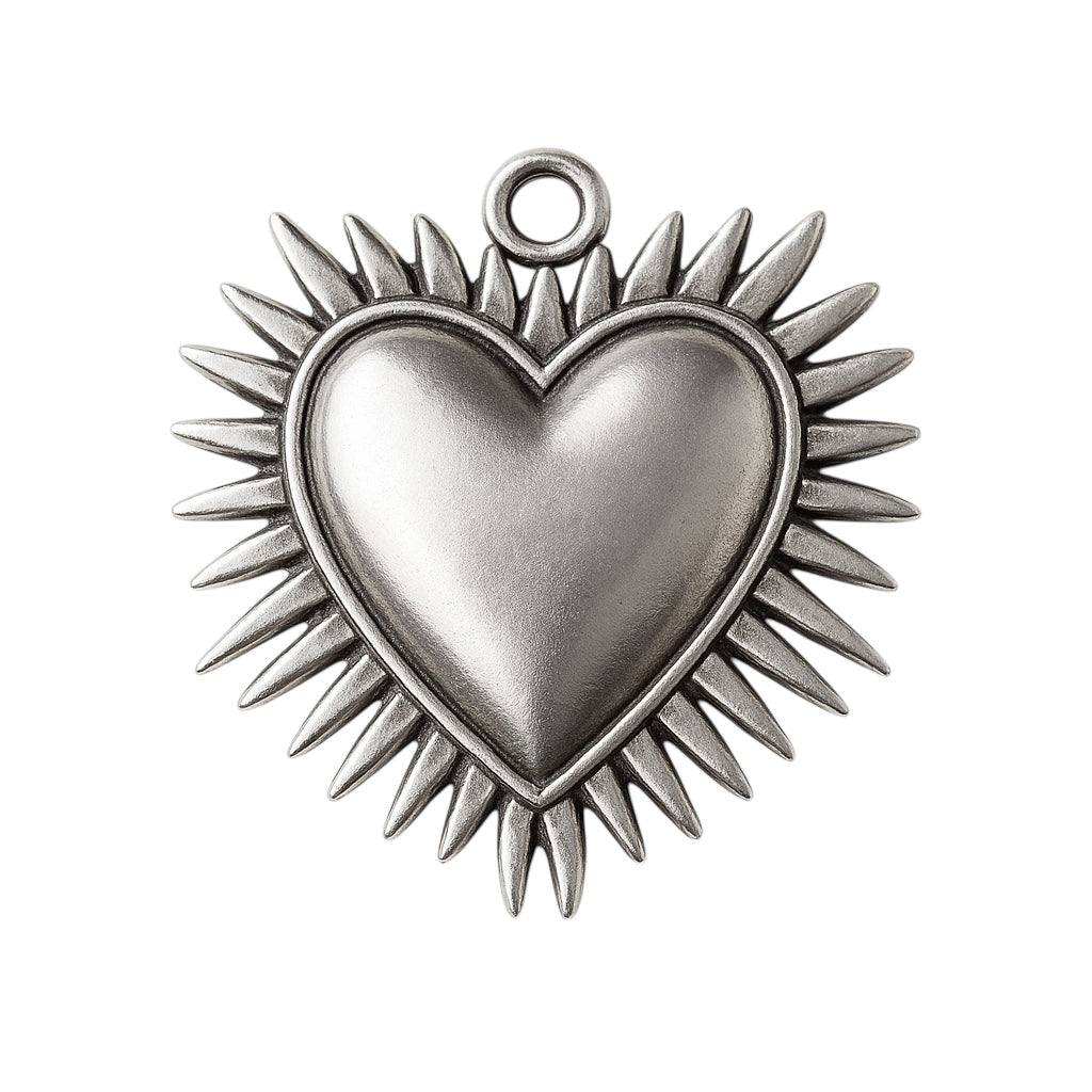 Charm - Cœur argenté