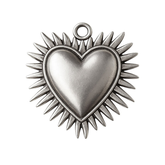 Charm - Cœur argenté