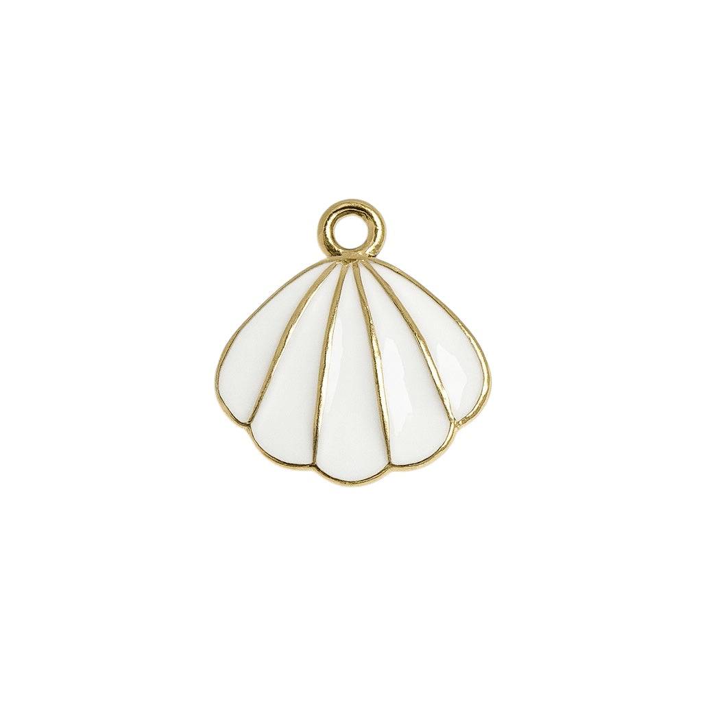 Charm - Petit coquillage blanc