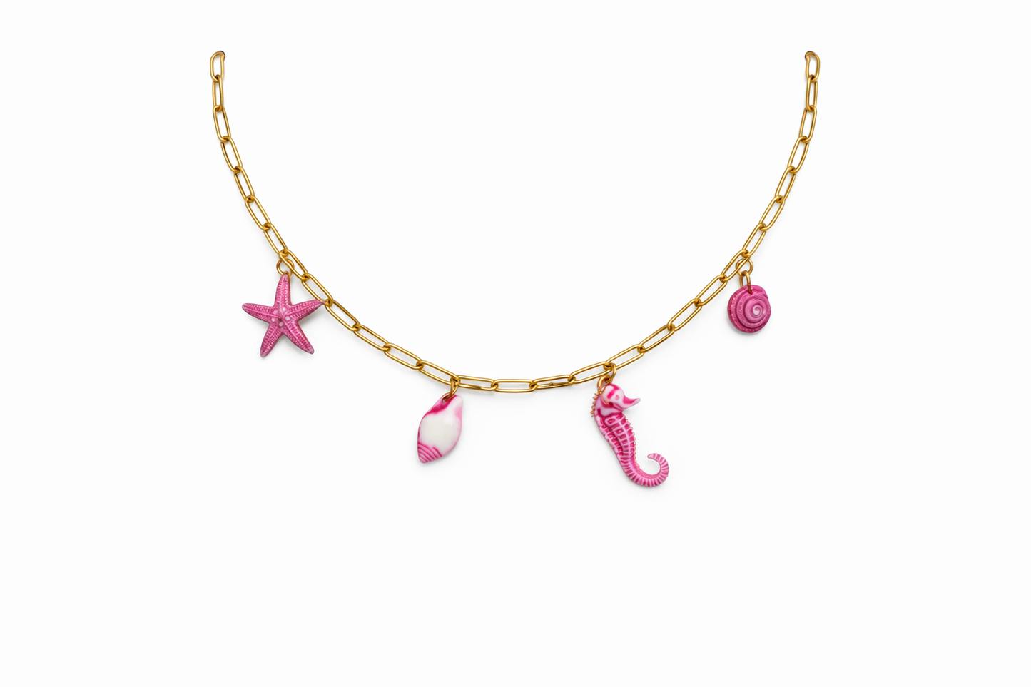 Collier chaîne dorée Shella