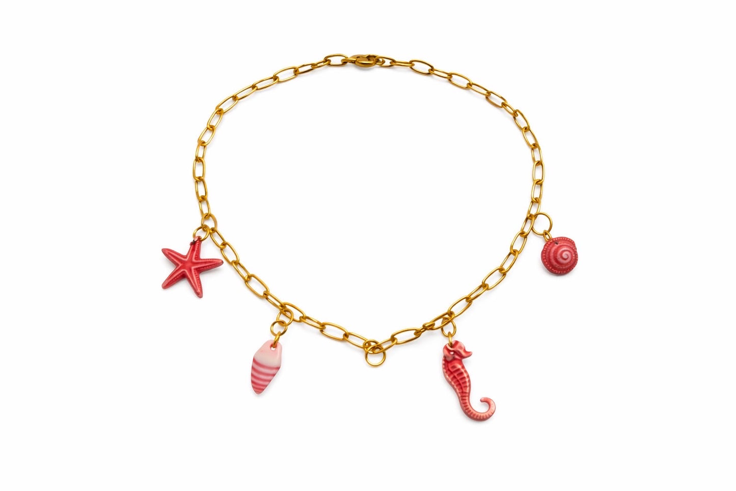 Collier chaîne dorée Shella