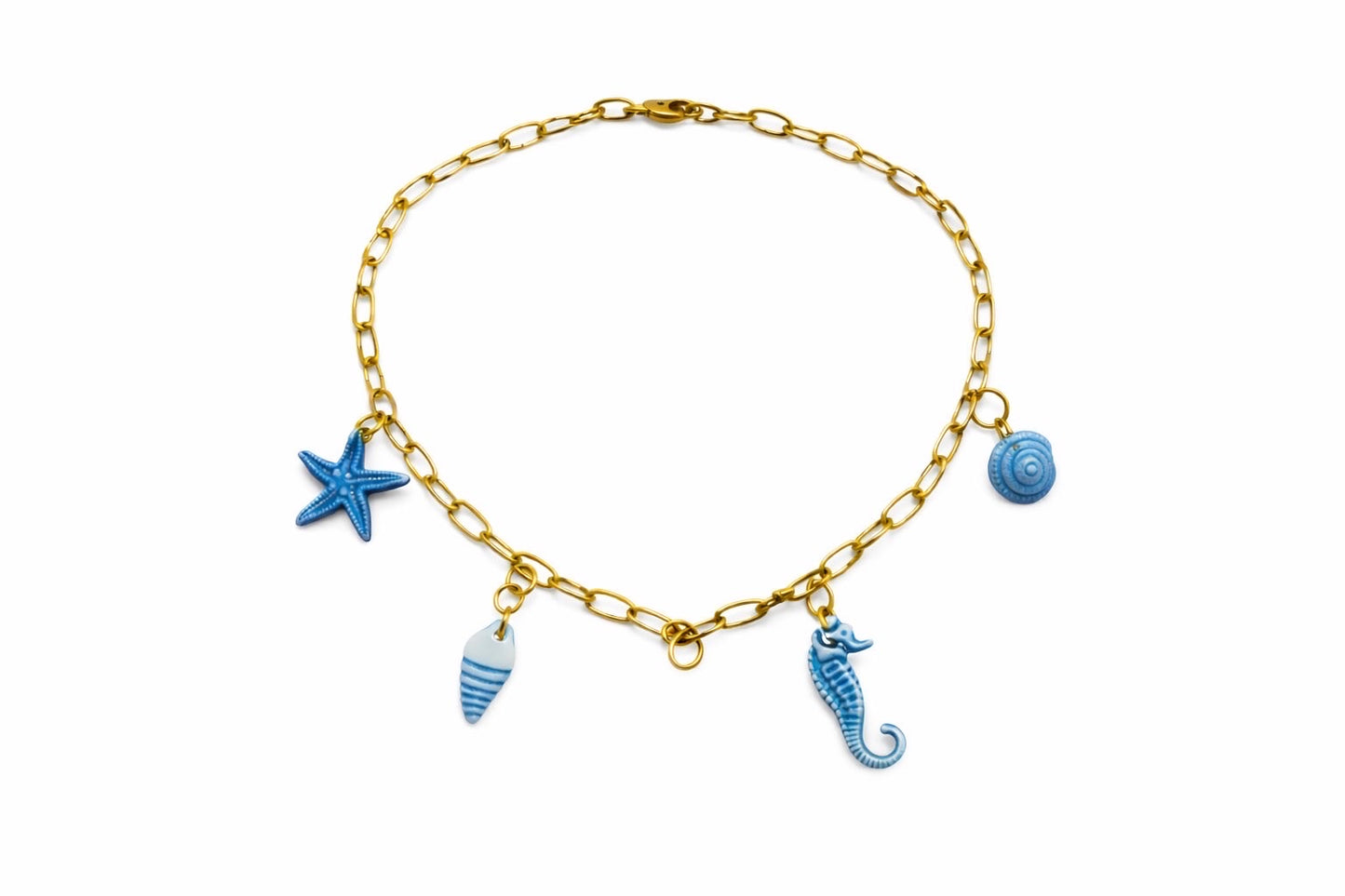 Collier chaîne dorée Shella