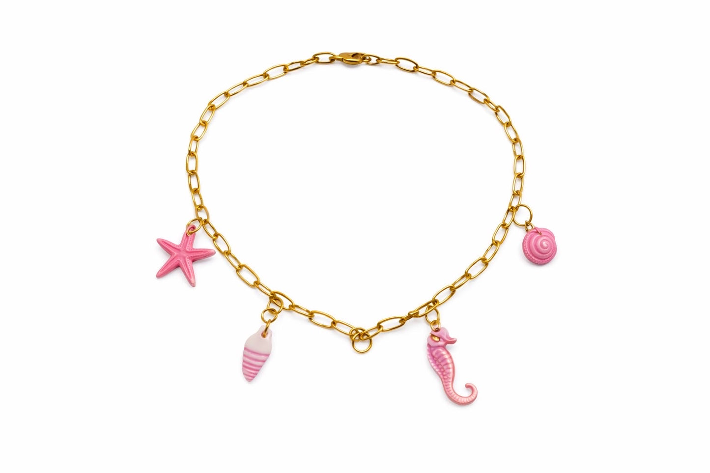 Collier chaîne dorée Shella