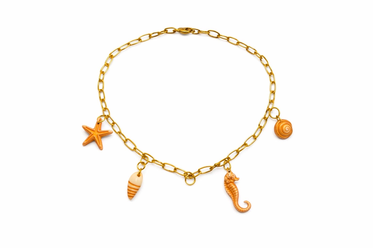 Collier chaîne dorée Shella
