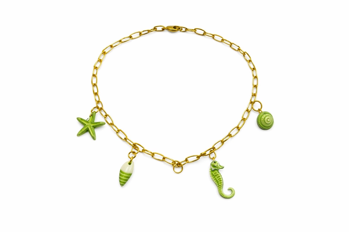 Collier chaîne dorée Shella