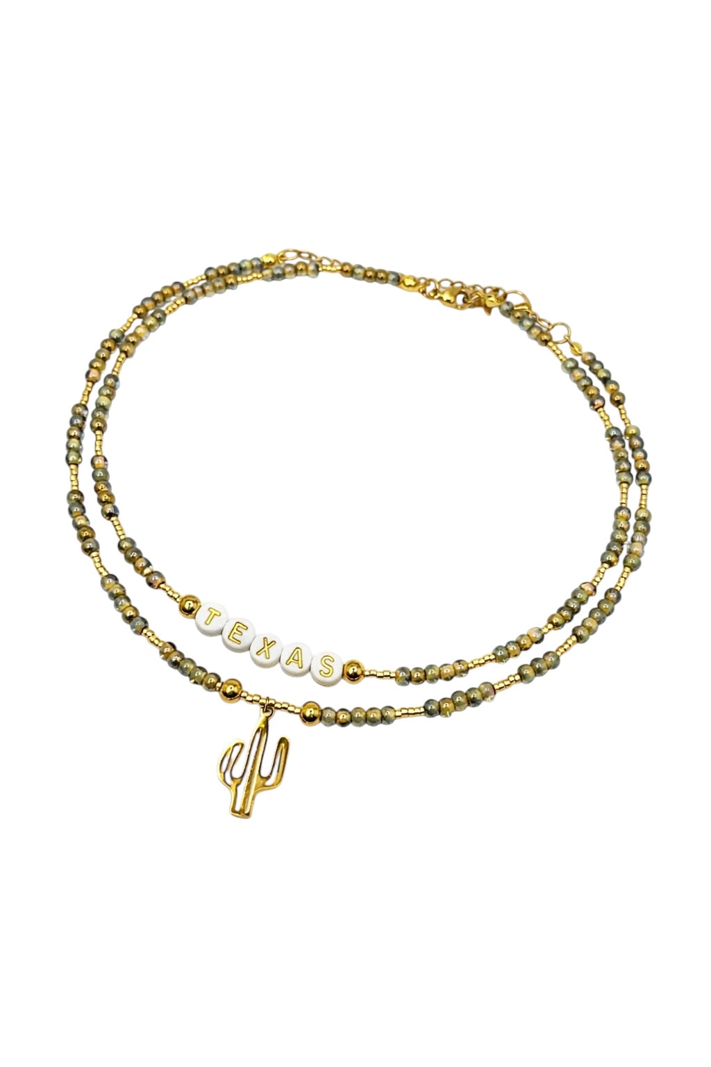 Duo de colliers TEXAS & Cactus – esprit western