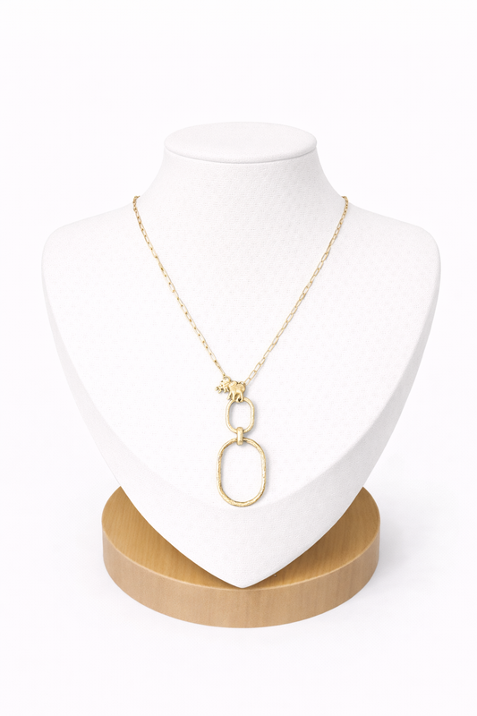 Collier Argentée éléphant