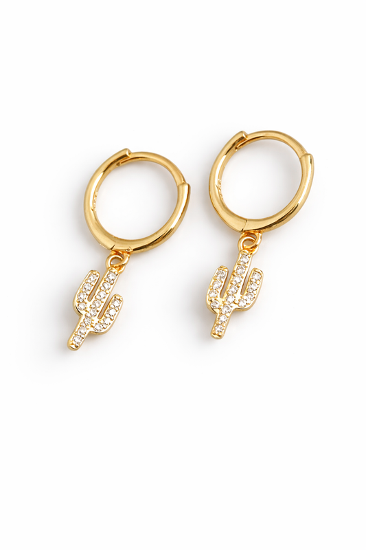 Boucles d’oreilles Cactus