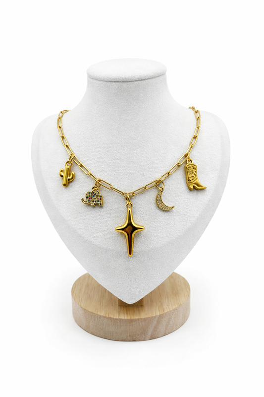 Collier Ras-de-cou Julia - Pendentifs