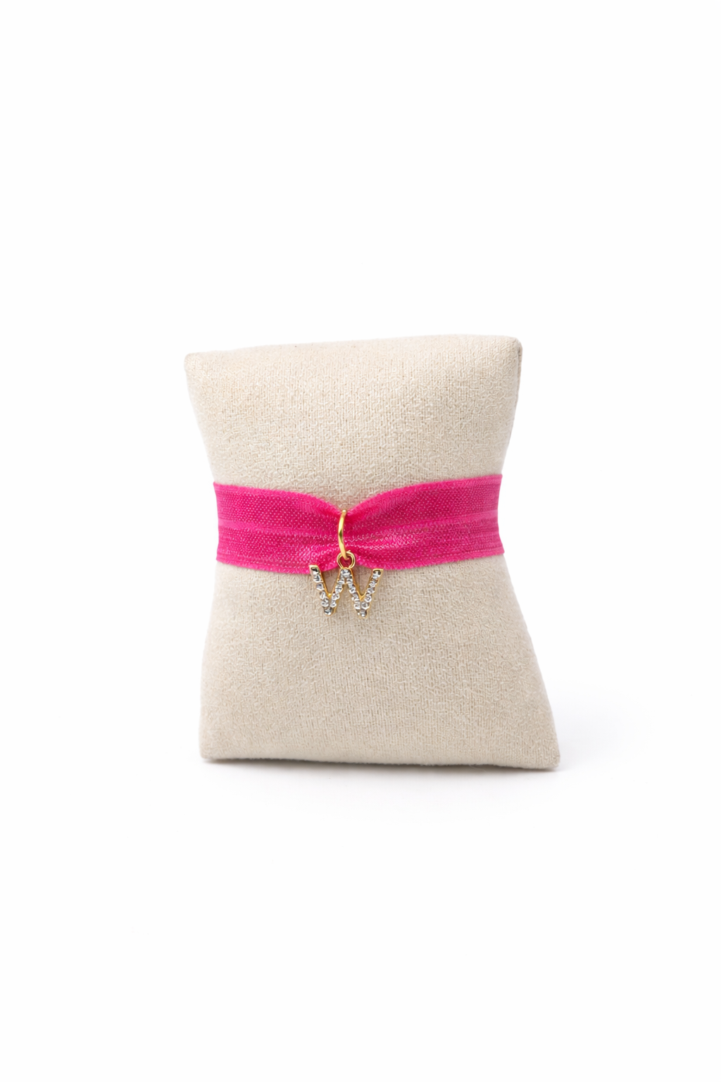 Bracelet personnalisé ruban - lettres