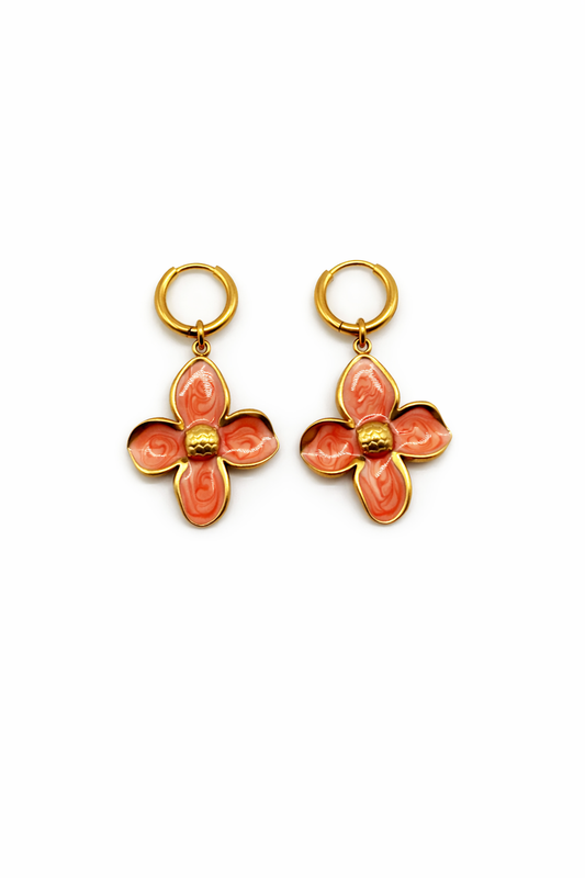 Boucles d’oreilles Fleur d’été