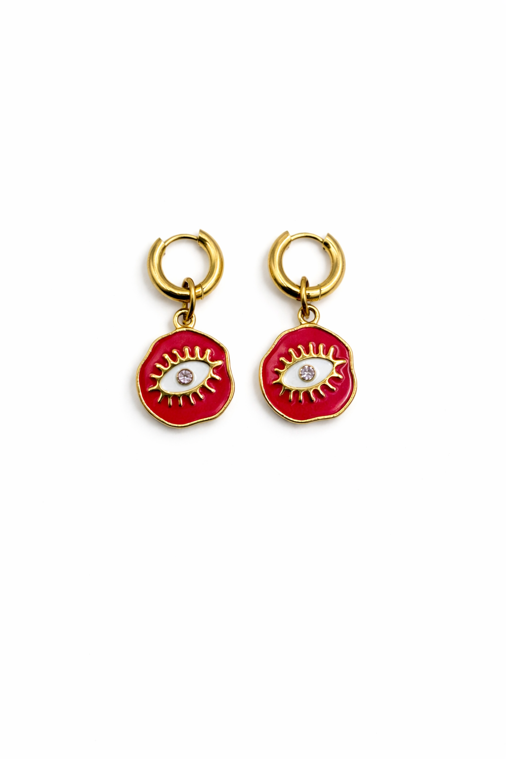 Boucles d’oreilles - Esma Rouge