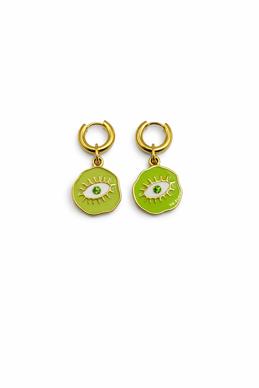 Boucles d’oreilles - Esma Vert Pomme