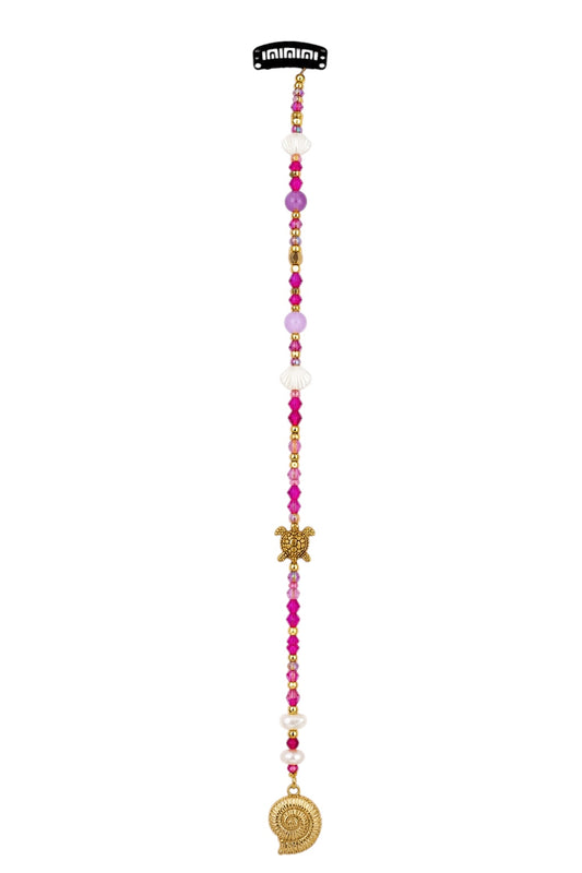 Barrettes bijoux - Pink ocean